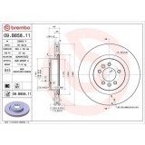Set disc frana Land Rover Discovery 4 (L319) 09.09-12.18, Discovery 4 Van (L319) 09.09-12.17, Discovery 5 (L462) 09.16-, Discovery 5 Van (L462) 09.16, BREMBO