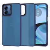 Husa Motorola Moto G14 Techsuit HaloFrost&Atilde;&sbquo;&Acirc;&nbsp;Series, bleumarin