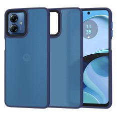 Husa Motorola Moto G14 Techsuit HaloFrost??A Series, bleumarin foto