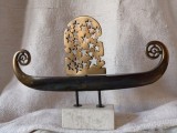 Corabie de Sergiu Dumitrescu, bronz, Galati