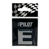 Autocolant 3D crom Type-3 (28mm) litera - E Garage AutoRide