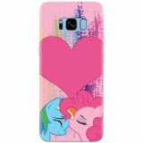 Husa silicon pentru Samsung S8 Plus, Pinkie Kiss