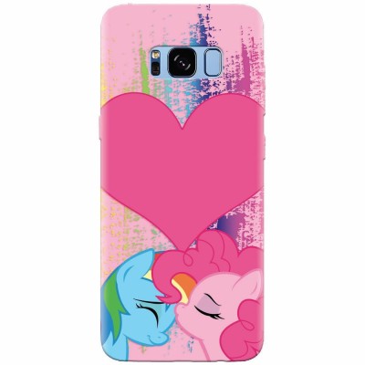 Husa silicon pentru Samsung S8 Plus, Pinkie Kiss foto