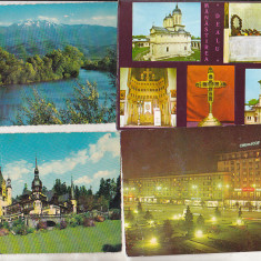 bnk cp Romania - 60 carti postale diferite - uzate