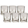 Set 6 pahare sticla pentru whisky Borgonovo, 270 ml, 9x7 cm