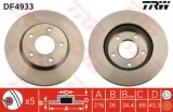 Disc frana MITSUBISHI LANCER Sportback (CX) (2007 - 2016) TRW DF4933