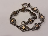 BRATARA argint FRANTA art nouveau 1900 rara SPLENDIDA delicata FINUTA de efect