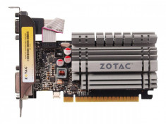 Placa video Zotac nVidia GeForce GT 730 Zone Edition 2GB DDR3 64bit low profile bracket foto