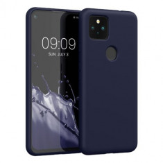 Husa pentru Google Pixel 5a, Silicon, Albastru, 55864.17, Kwmobile