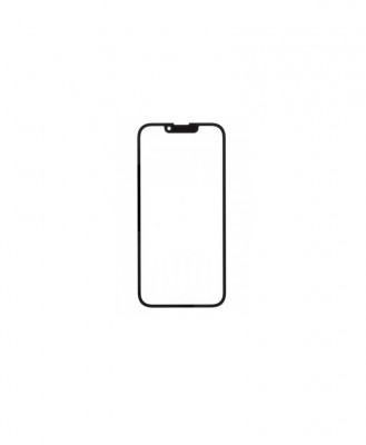 Geam Sticla cu OCA Apple iPhone 13 Mini Negru foto