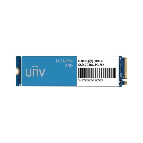 Unitate stocare SSD 2048GB, M.2, PCIe3 NVMe U3000 - UNV SSD-2048G-P3-M2