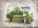 Magnet - Le Jardin Francais, Nostalgic Art Merchandising