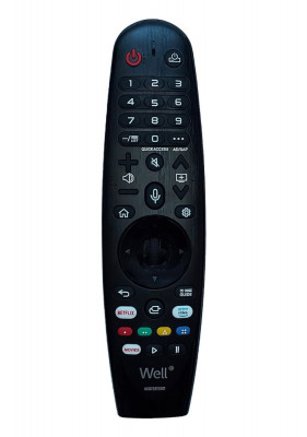 Telecomanda compatibila TV LG AKB75855501 IR 1439 (456) Well RC-UNIV-LG01-WL foto
