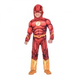 Cumpara ieftin Costum The Flash - Fulger pentru copii 4-6 ani 110 cm