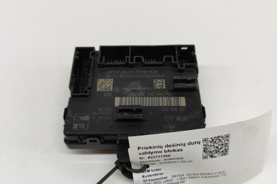 Modul de control ușă dreapta față SKODA SKODA ENYAQ iV SUV 5AC, 5AZ 2021 OEM: 1EB959592,P10527953 | 25731568 foto