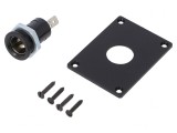 Soclu Mini Brichetă Auto 16A Negru, Pro Car