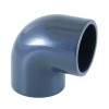 PVC-U Cot 90&deg; Manșon 40 mm PN16