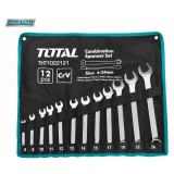 Trusa scule / 12 chei combinate TOTAL - 6-24mm (INDUSTRIAL)