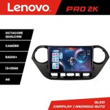 Navigatie Hyundai I10 2013-2019 Lenovo Kit-HY38 8 core QLED 2K 12+256 360 Android Waze USB Navigatie Internet Youtube Radio CarStore Technology