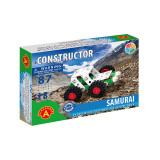 Set constructie 87 piese metalice Constructor-Samurai Offi Road, +8 ani Alexander EduKinder World, Alexander Toys