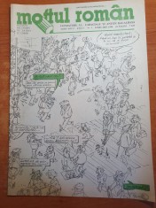revista moftul roman februarie 1990 -anul 1,nr.3 -revista de satira si umor