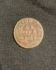 Moneda 1 denga 1741 Rusia, Europa