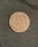 Moneda Rusia 1 Denga 1741, Cupru, Numismatica, Monede Medievale, Stare Buna, Europa