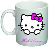 Cana alba personalizata &quot;Hello&quot;, INOVATIX&reg;. 330ml, Oem