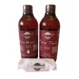Dual Pack, Pure Breed Oil, Pure Teak Oil, laveta bumbac, 500 ml/500 ml