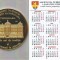 Romania, Societatea Numismatica a Banatului Timisan, calendar de buzunar, 2020