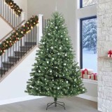 vidaXL Brad de Crăciun artificial cu ramuri articulare Verde 300 cm 3395526