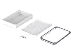 Carcasă desktop BOPLA BoVersa policarbonat 140x210x63mm IP66/IP68 albă