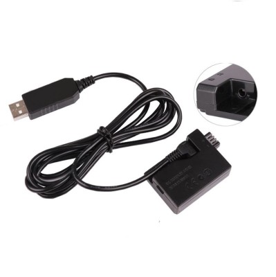 AC adapter USB ACK-E5 coupler DR-E5 LP-E5 replace Canon foto