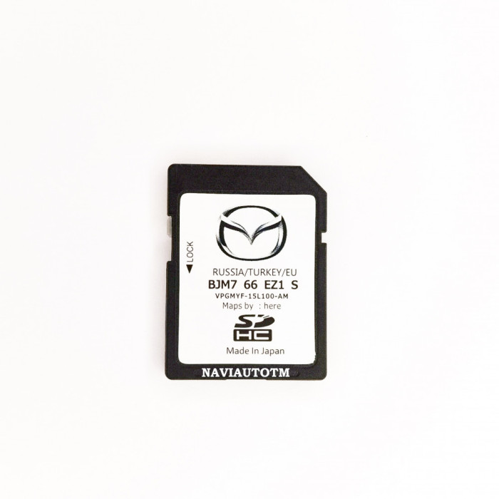 SD Card harta navigatie MAZDA MX-5 CONNECT Europa-Romania