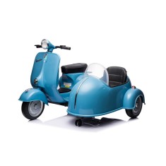 Scuter electric cu atasament Piaggio VESPA 150 VL1T 110W 12V 10Ah, culoare albastra