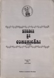 Cumpara ieftin Studii si comunicari etnologie. Tomul VI 1992 - Ilie Moise