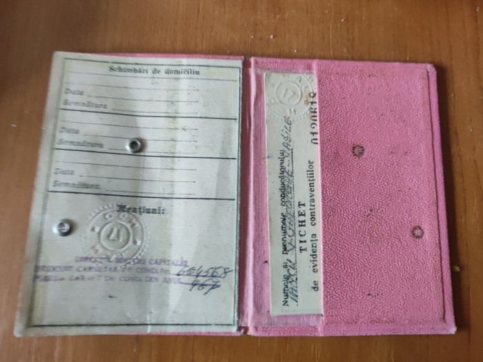 Permis Conducere De Colecție