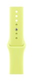 Curea Sport Neon Yellow compatibila Apple Watch 40mm, Marime M L