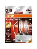 Set 2 Becuri Auto Xenon D1S OSRAM NIGHT BREAKER LASER Next Generation, +220%, 85V, 35W