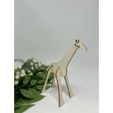 Girafa de asamblat si pictat