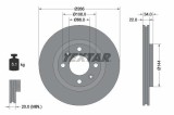 Disc frana Citroen Ami, Berlingo Berlingo First, C-Elysee, C2; DS DS 3; Fiat Topolino; Opel Corsa F, Crossland X; Peugeot 1007, 2008 I, 206, 206 Cc,