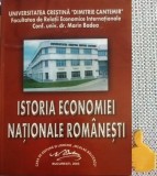 Istoria economiei nationale romanesti Marin Badea