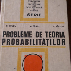 Probleme de teoria probabilitatilor G.Ciucu,V.Craiu,I.Sacuiu 1974