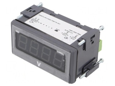 Voltmetru Digital LED 0-100V 4 Cifre N24H foto