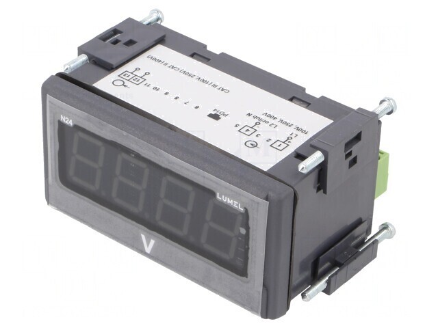 Voltmetru Digital LED 0-100V 4 Cifre N24H