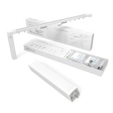 Kit sina electrica LUXION 2.2 m pentru draperii sau perdele, Telecomanda, Control telefon, Wi-Fi SmartElectro IntelligentHouse