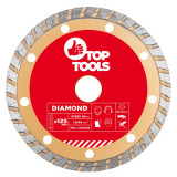 Disc diamantat 125x22,2mm TURBO TOP TOOLS 61H345 HardWork ToolsRange