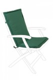Cumpara ieftin Set 2 perne scaune gradina textil verde 45x94x3 cm