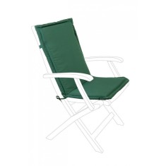Set 2 perne scaune gradina textil verde 45x94x3 cm