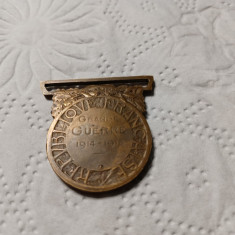 Medalia Ingerul Victoriei 1918 Franta 2